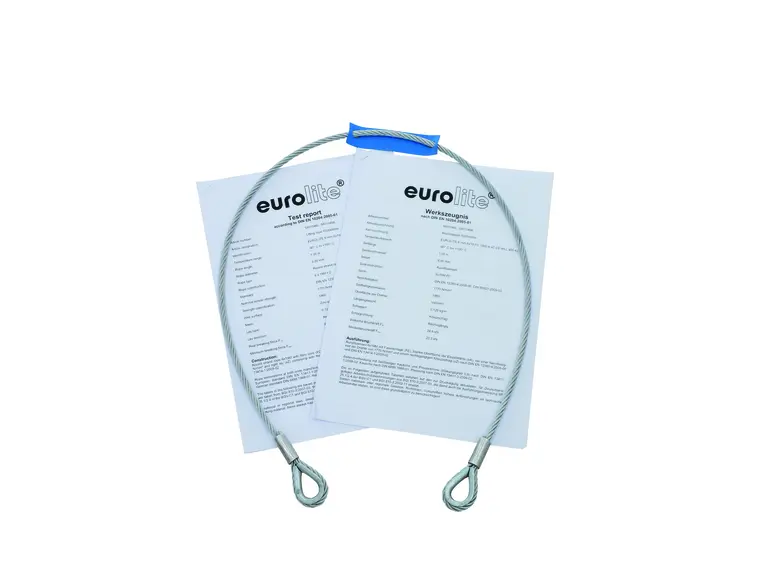 EUROLITE Safety bond AG-5 3x600mm up to 5kg 